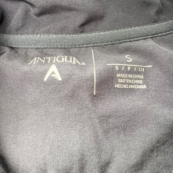 Texas Rangers 2023 World Series Champions Antigua Mens S Gray Fleece Vest Logo - Picture 2 of 10